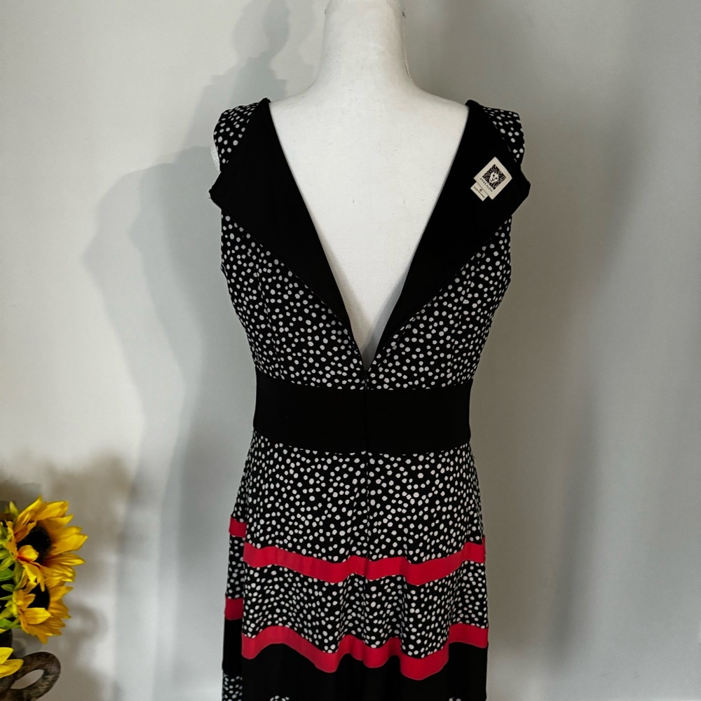 Anne Klein Black, Pink & White Dress - Picture 3 of 10